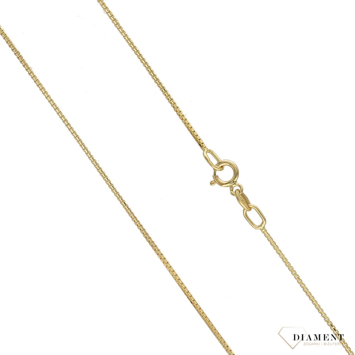 Złoty łańcuszek 375 kostka 1 mm DIA-LAN-VEDCO 050-375 1mm (1).jpg